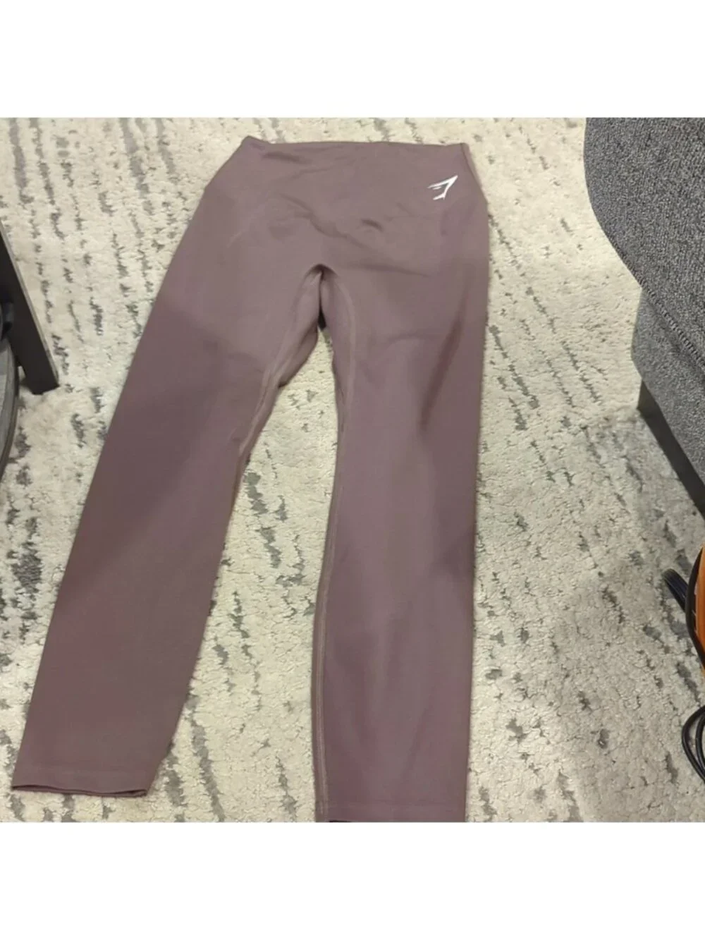 Gymshark High Rise seamless 7/8 leggings beige